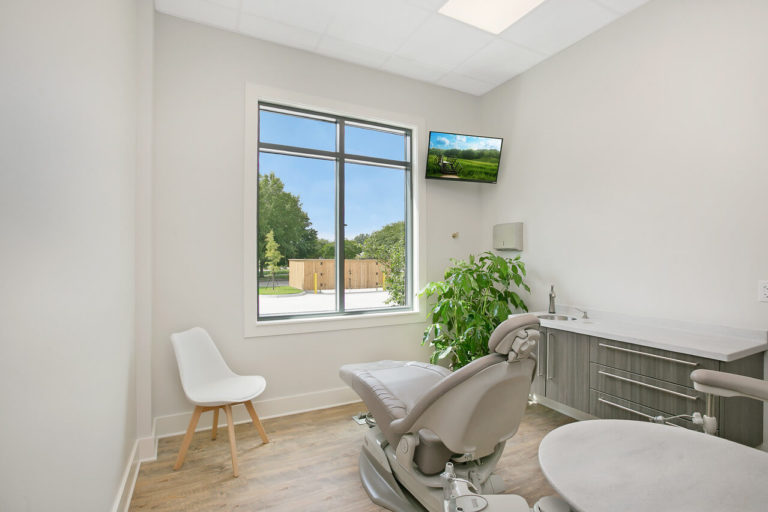 treatment room at Southern Oaks Family Dental Care