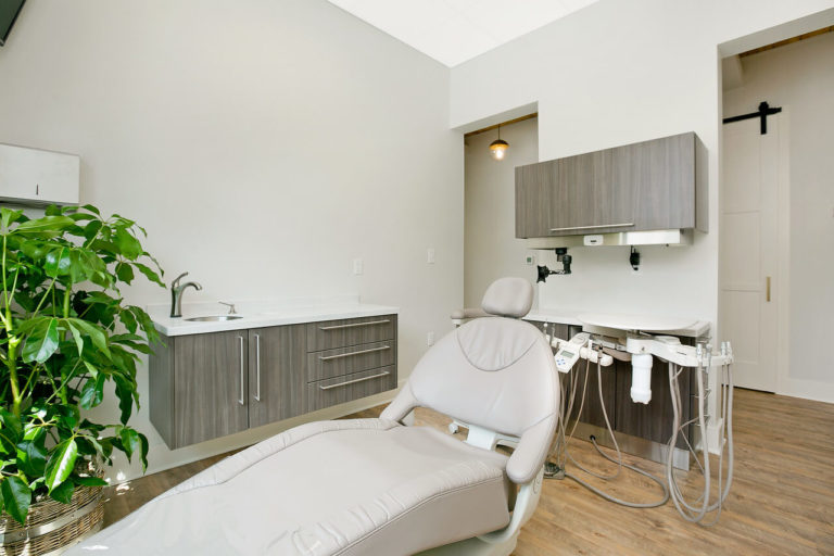 treatment room at Southern Oaks Family Dental Care
