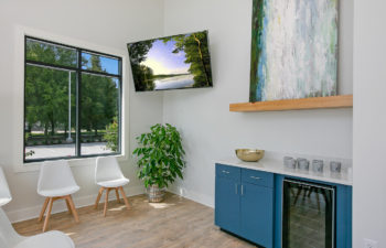 Waiting area at Southern Oaks Family Dental Care